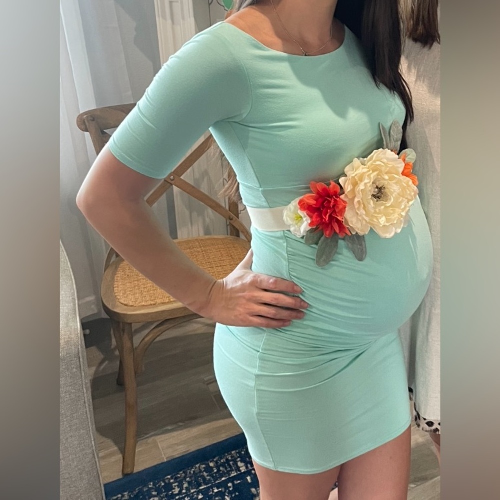 ASOS Mint Green Maternity Dress